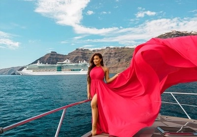 On a yacht