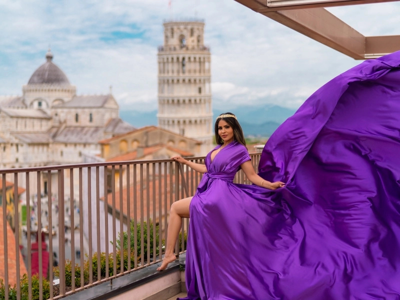 Pisa photoshoot