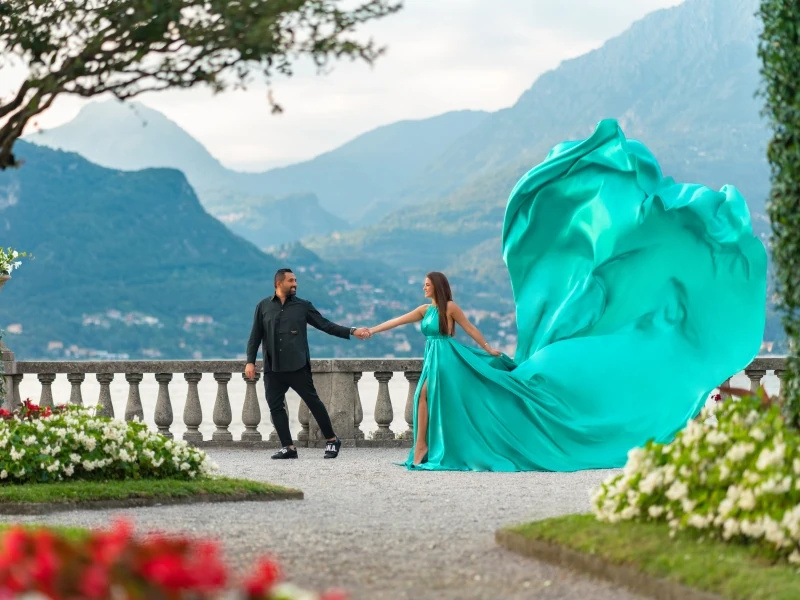 Lake Como photoshoot